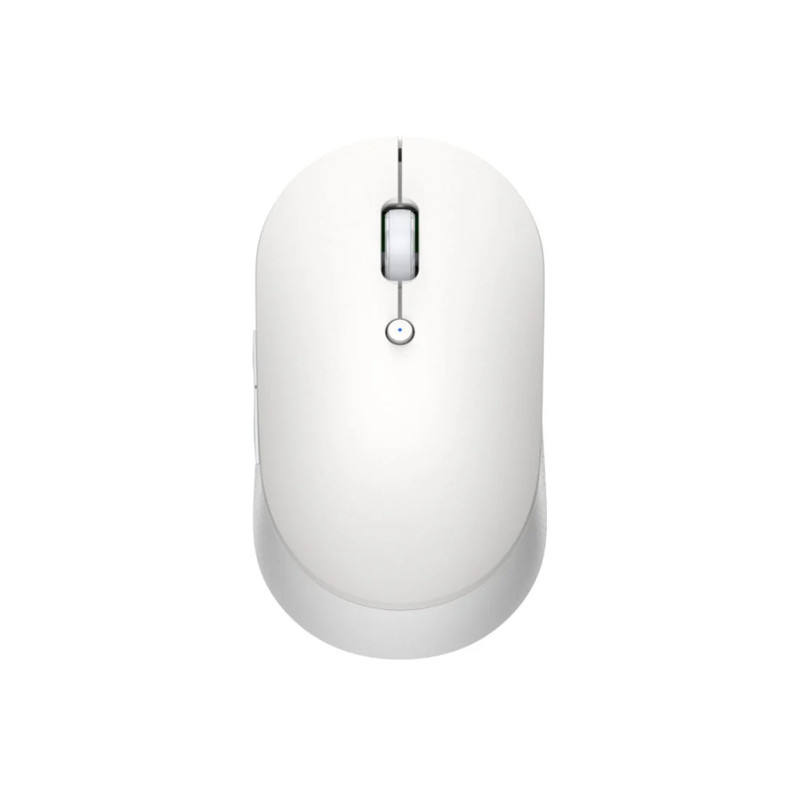 Xiaomi Mi Dual Mode Wireless Mouse Silent Edition - White - فأرة